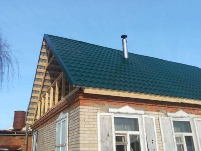Реконструкция крыши в Краснозаводске